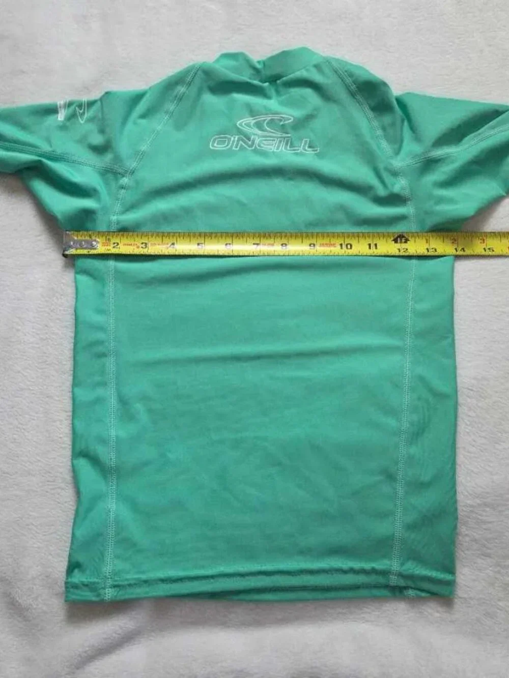 New kids 12 (RUNS SMALL) O'Neil Basic Skins UPF 50 tight short-sleeve rash guard